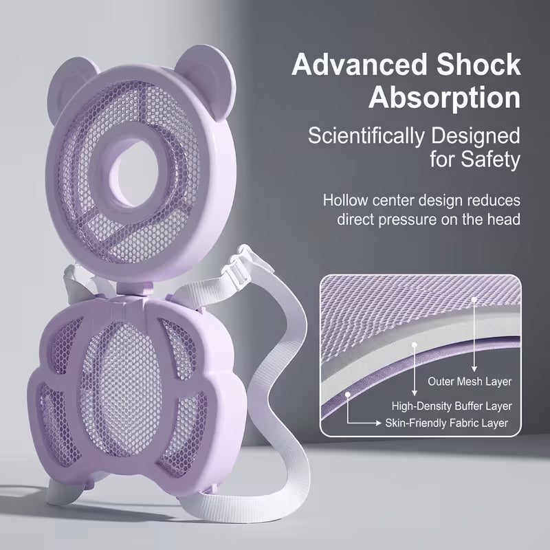 pc Baby Head Protection Pad, Anti-Fall Baby Pillow, a Four-Season Universal Head Safety Cushion, Soft And Breathable, with Adjustable Backpack-Style Design, Perfect Gift Choice for 10 Different Occasions