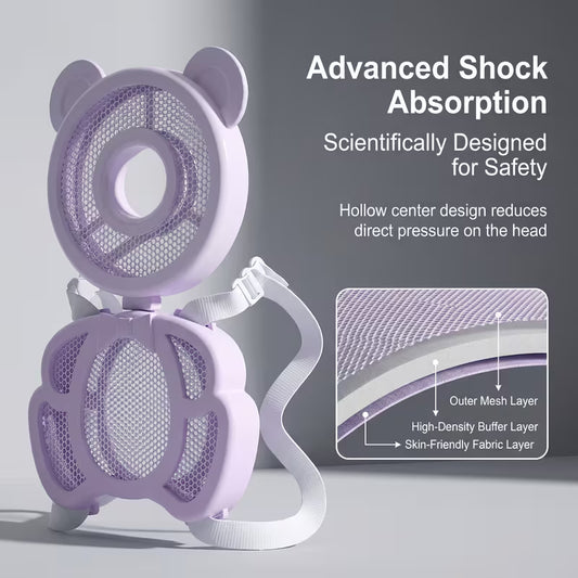 pc Baby Head Protection Pad, Anti-Fall Baby Pillow, a Four-Season Universal Head Safety Cushion, Soft And Breathable, with Adjustable Backpack-Style Design, Perfect Gift Choice for 10 Different Occasions