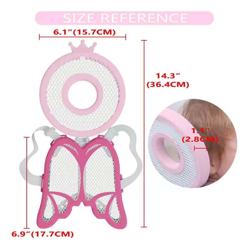 pc Baby Head Protection Pad, Anti-Fall Baby Pillow, a Four-Season Universal Head Safety Cushion, Soft And Breathable, with Adjustable Backpack-Style Design, Perfect Gift Choice for 10 Different Occasions