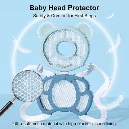 pc Baby Head Protection Pad, Anti-Fall Baby Pillow, a Four-Season Universal Head Safety Cushion, Soft And Breathable, with Adjustable Backpack-Style Design, Perfect Gift Choice for 10 Different Occasions