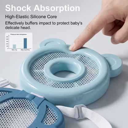 pc Baby Head Protection Pad, Anti-Fall Baby Pillow, a Four-Season Universal Head Safety Cushion, Soft And Breathable, with Adjustable Backpack-Style Design, Perfect Gift Choice for 10 Different Occasions