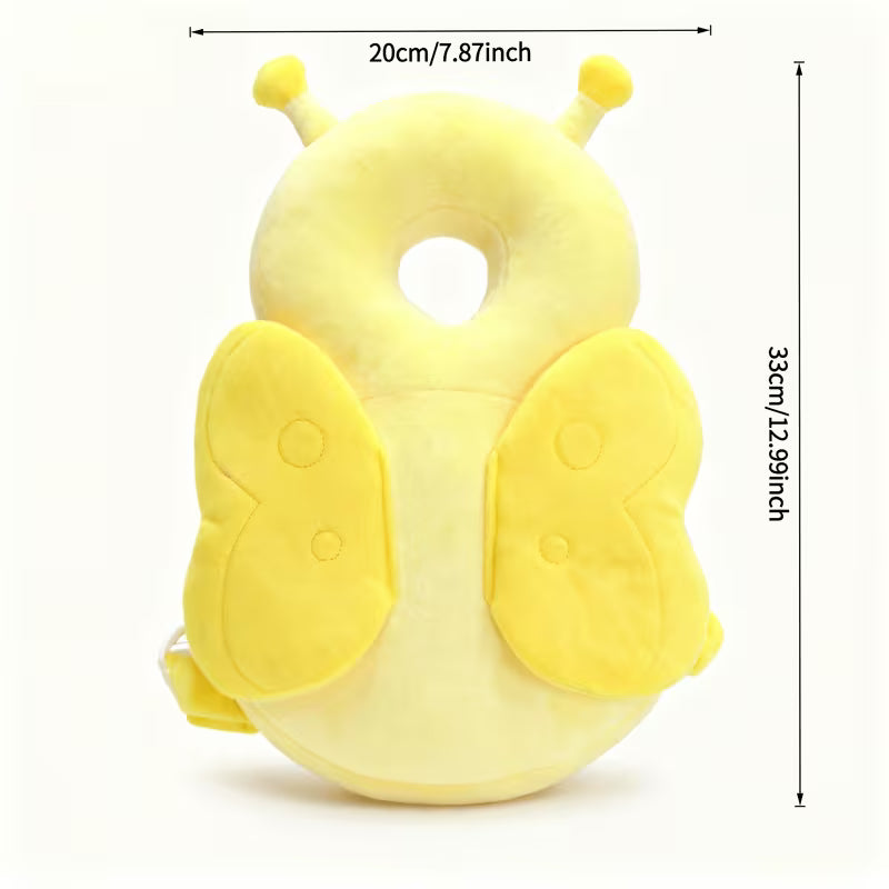 Soft Toddler Backpack for Infants And Toddlers, with Adjustable Cartoon Animal Plush Backrest, Made of Colorful Polyester Fiber, an Ideal Gift for Festivals