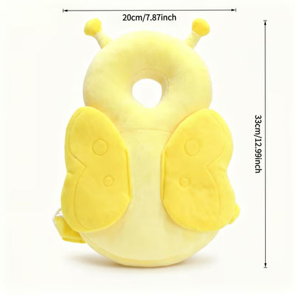 Soft Toddler Backpack for Infants And Toddlers, with Adjustable Cartoon Animal Plush Backrest, Made of Colorful Polyester Fiber, an Ideal Gift for Festivals