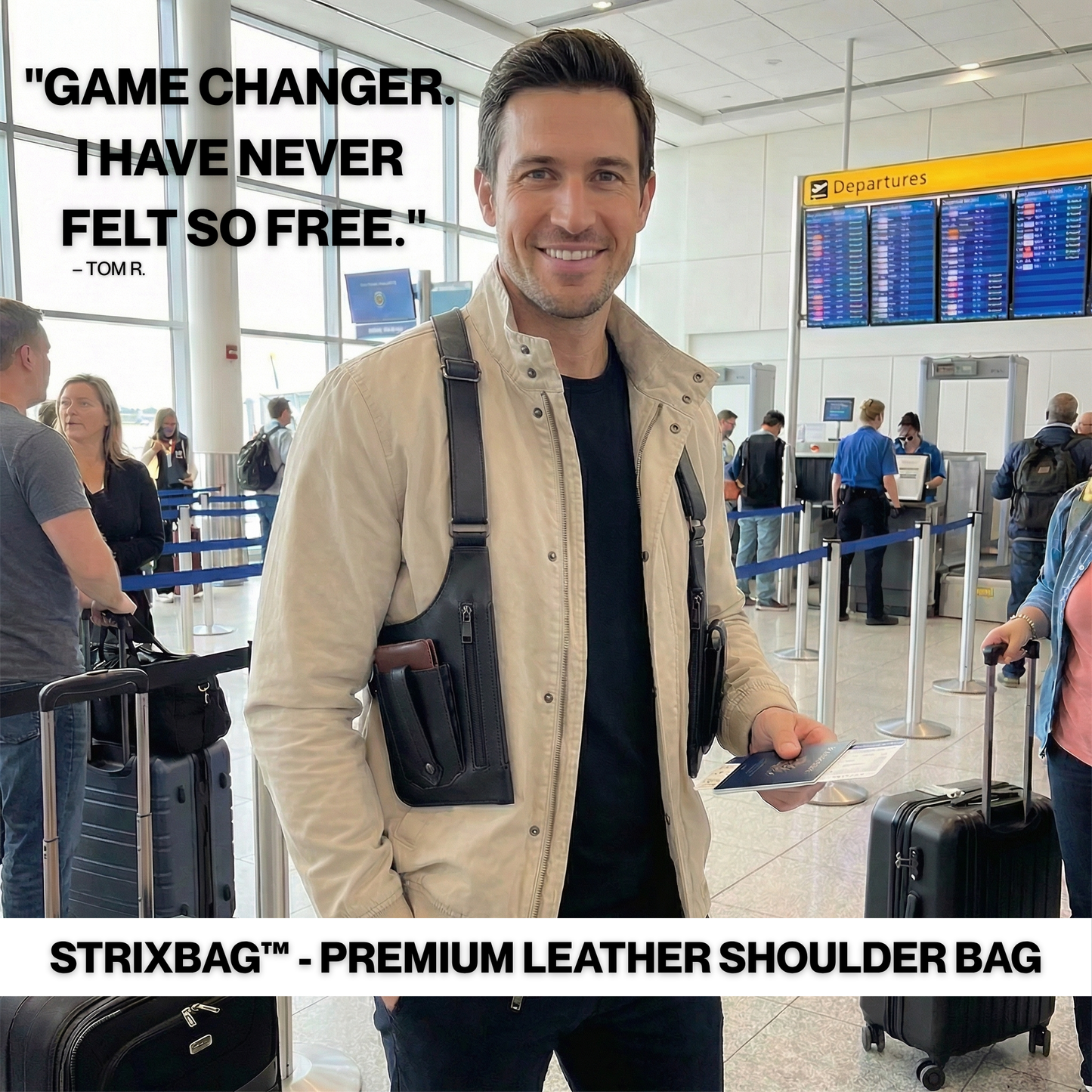 Nuvelo™ - Premium Leather Shoulder Bag
