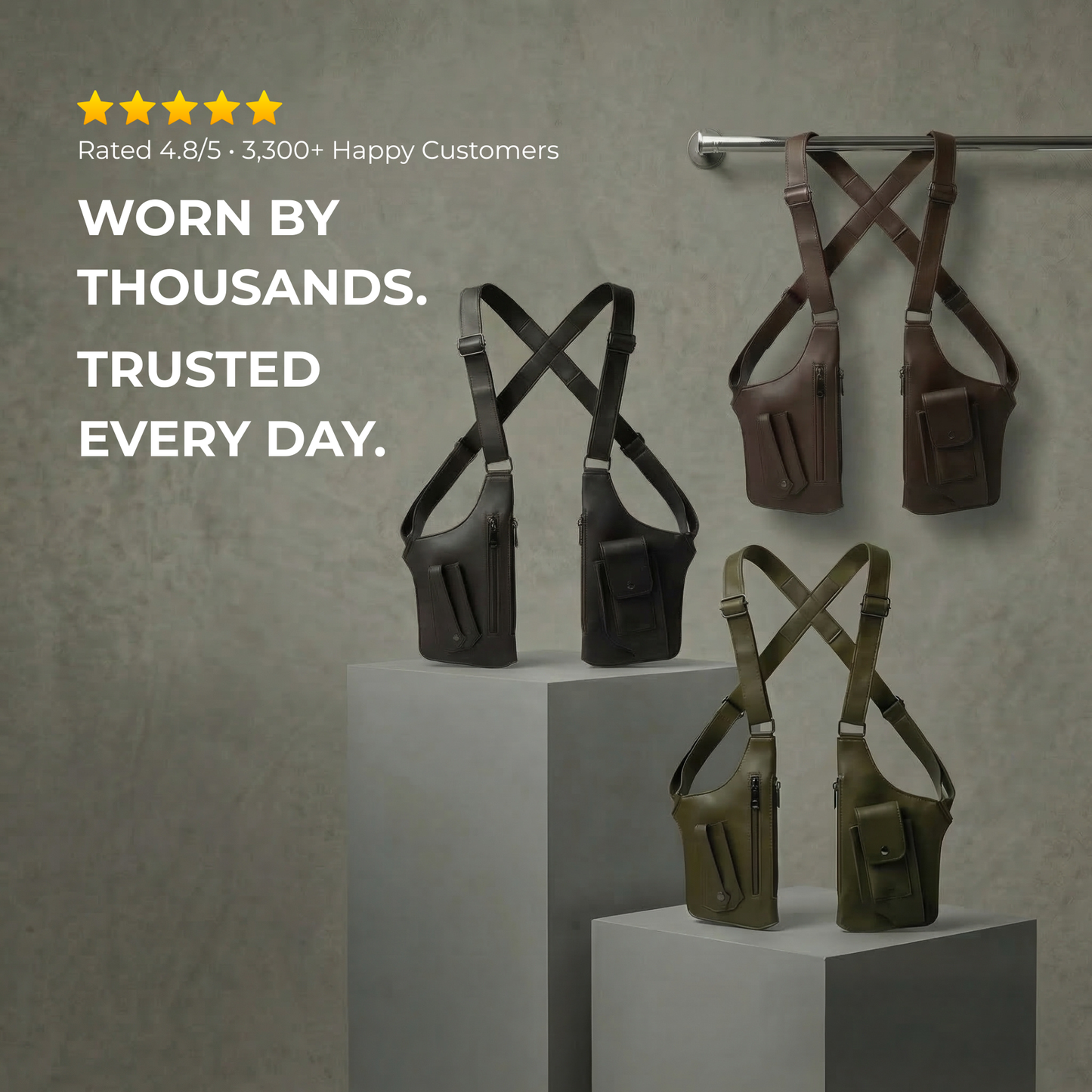 StrixBag™ - Premium Leather Shoulder Bag