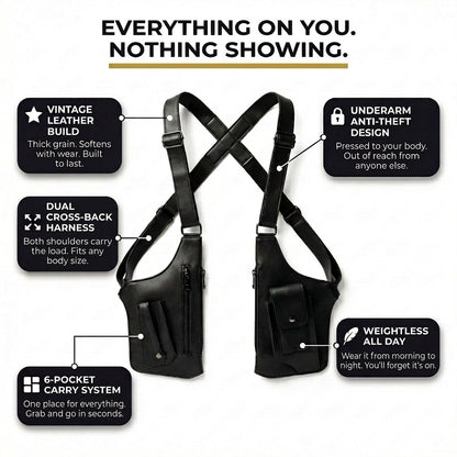 StrixBag™ - Premium Leather Shoulder Bag