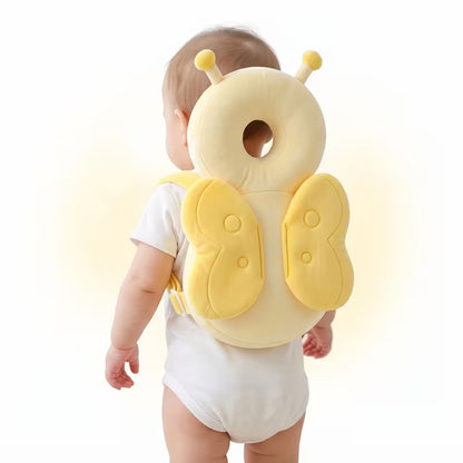 Soft Toddler Backpack for Infants And Toddlers, with Adjustable Cartoon Animal Plush Backrest, Made of Colorful Polyester Fiber, an Ideal Gift for Festivals
