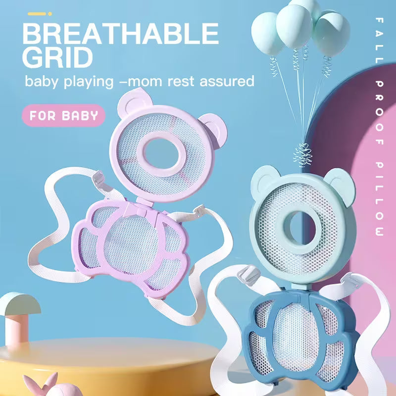 pc Baby Head Protection Pad, Anti-Fall Baby Pillow, a Four-Season Universal Head Safety Cushion, Soft And Breathable, with Adjustable Backpack-Style Design, Perfect Gift Choice for 10 Different Occasions